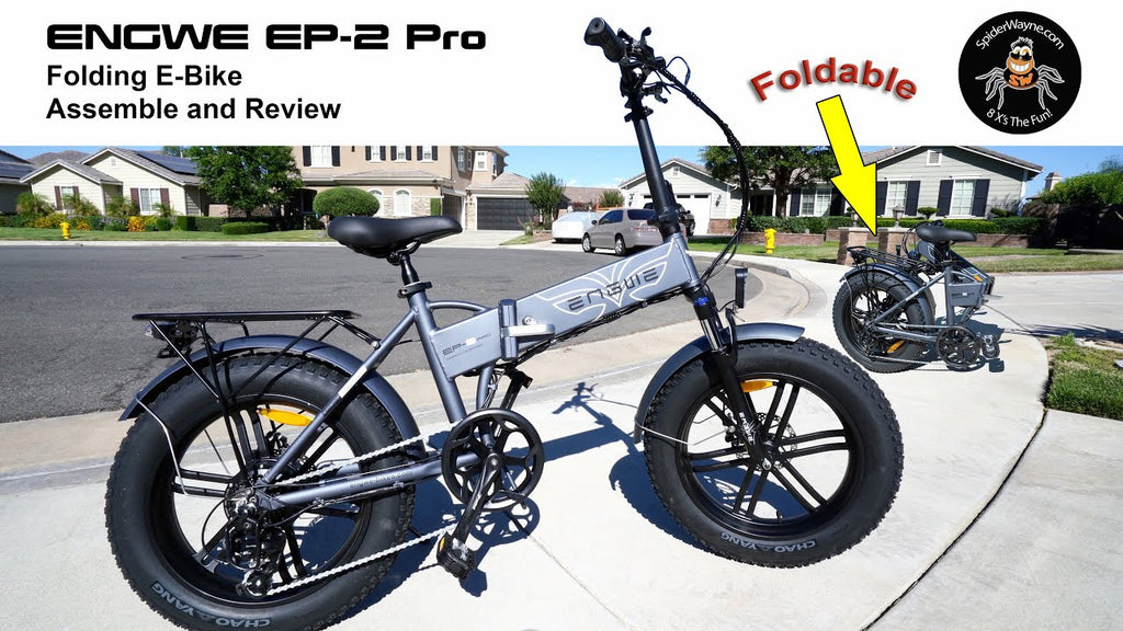 Engwe Electric Bike Assembled and Reviewed