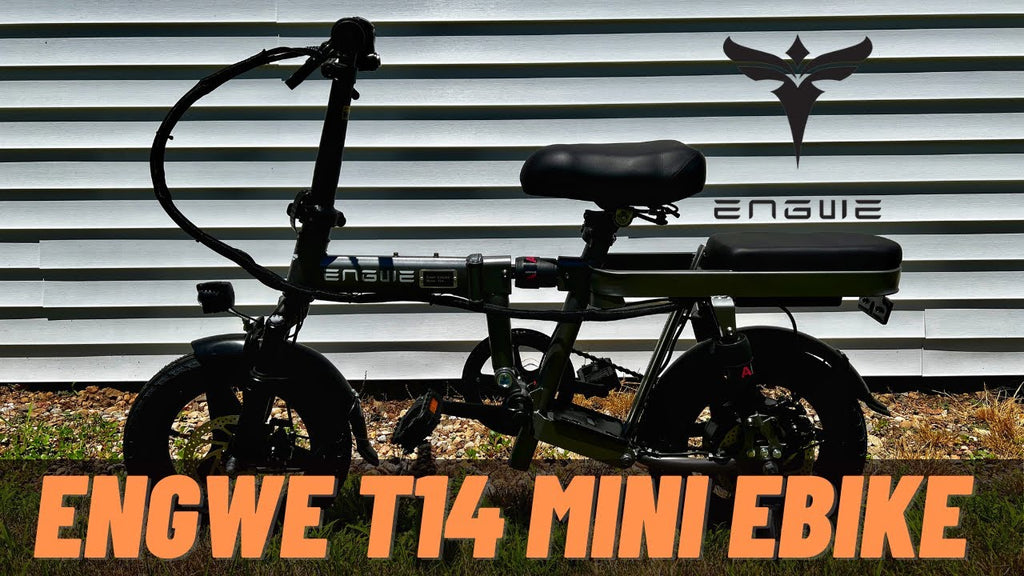 ENGWE T14 MINI EBIKE // UNBOXING AND REVIEW