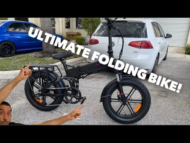 ENGWE ENGINE PRO | Ultimate Folding eBIKE | UNBOX and FIRST RIDE!