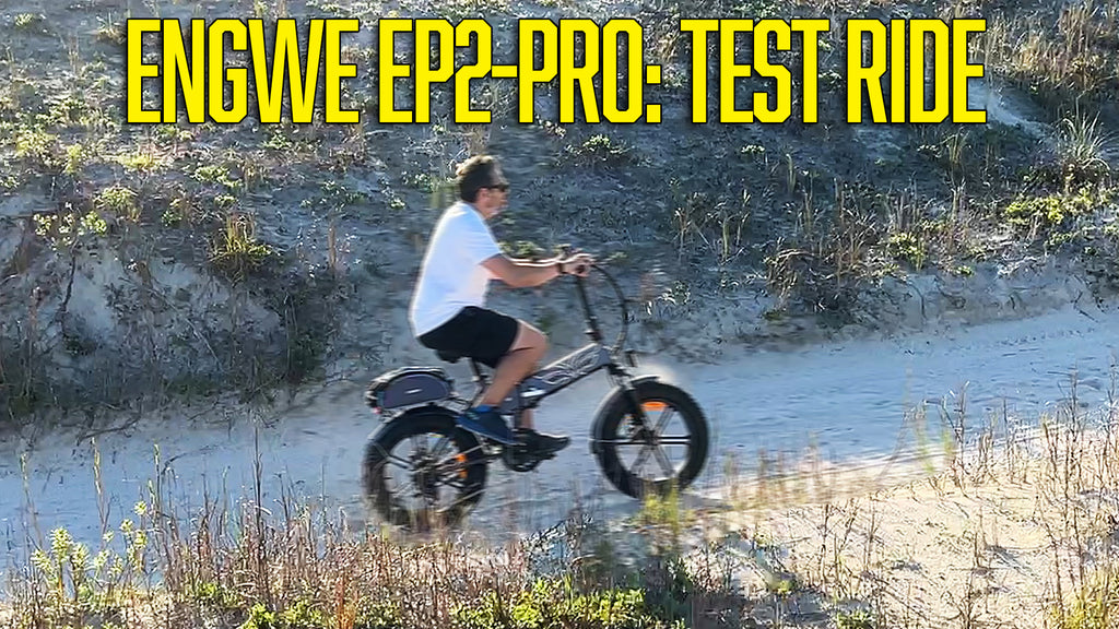 Engwe EP-2 PRO Foldable Electric Bicycle | Features and Test Ride