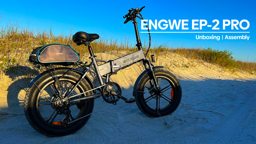 Engwe EP-2 PRO Foldable Electric Bicycle | Unboxing and Assembly