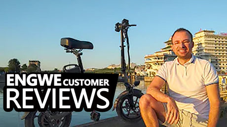 Engwe X5S - Un vélo électrique avec pédalier SANS CHAÎNE !