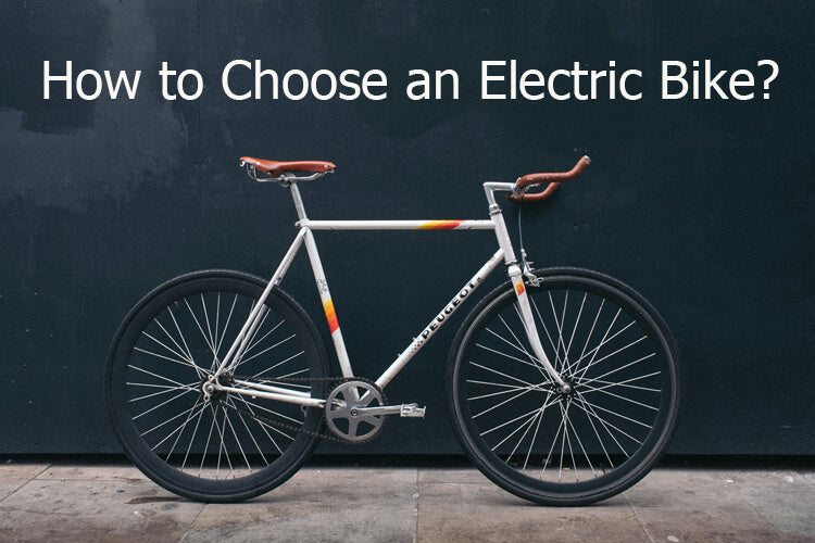 how to choose an electric bike