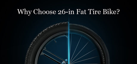 top reasons to choose a 26-inch fat tire bike