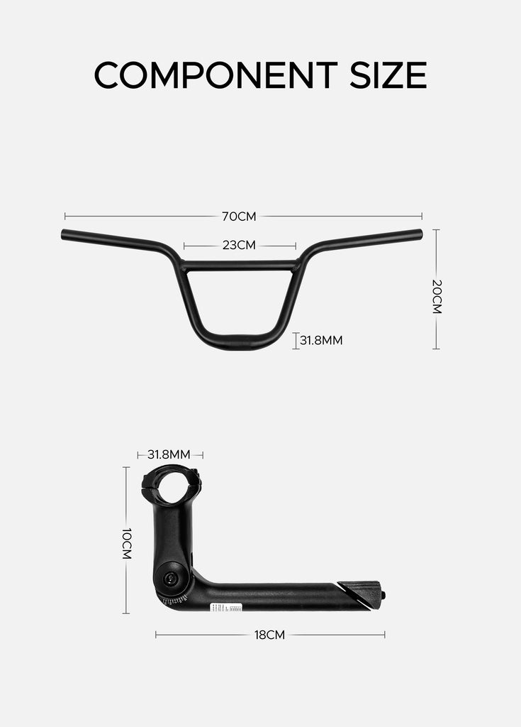 bike handlebar for ep-2 pro or l20 2.0 size