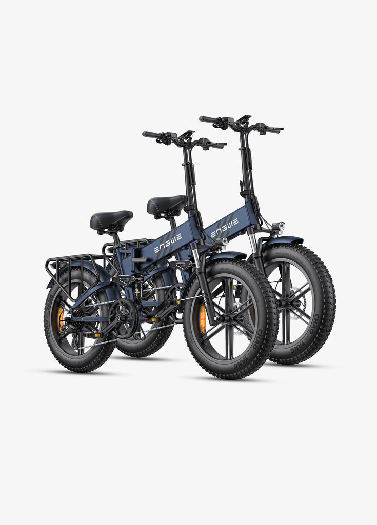 2 midnight blue engwe engine pro 2.0 fat tire electric bikes