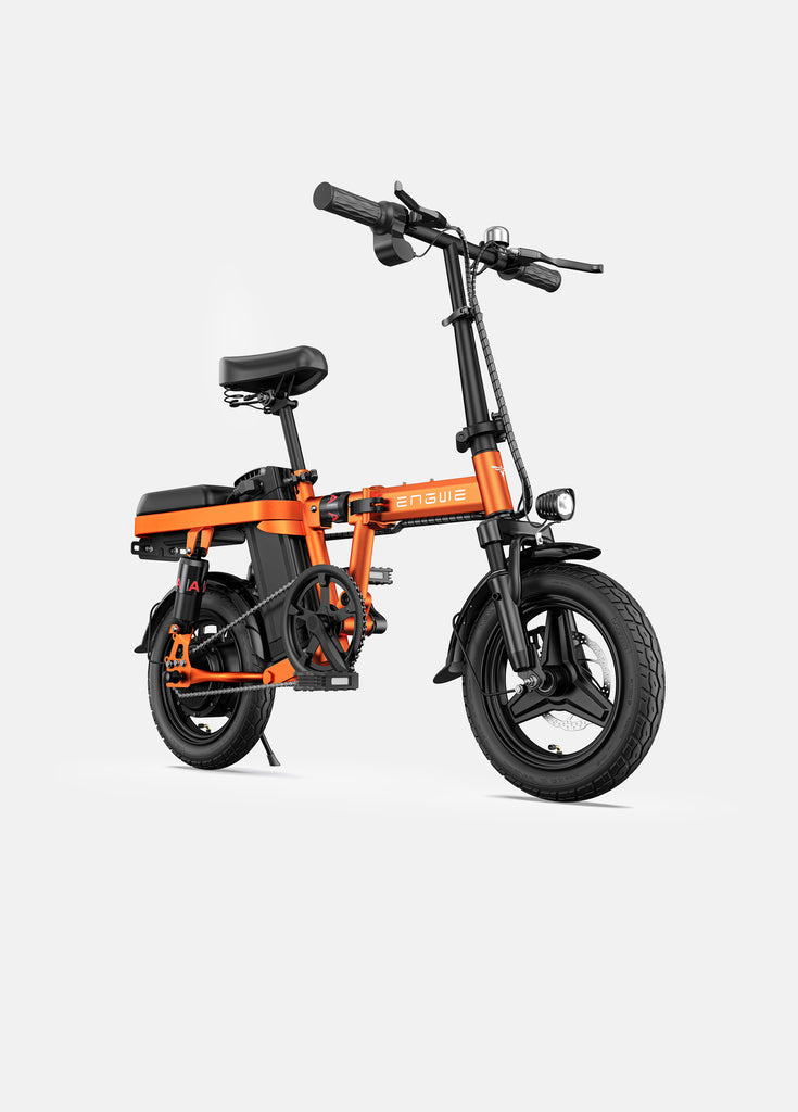 orange engwe t14 mini bike