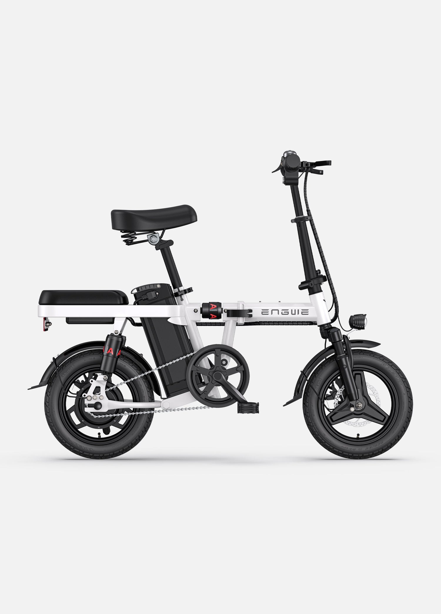 white engwe t14 mini bike for adults