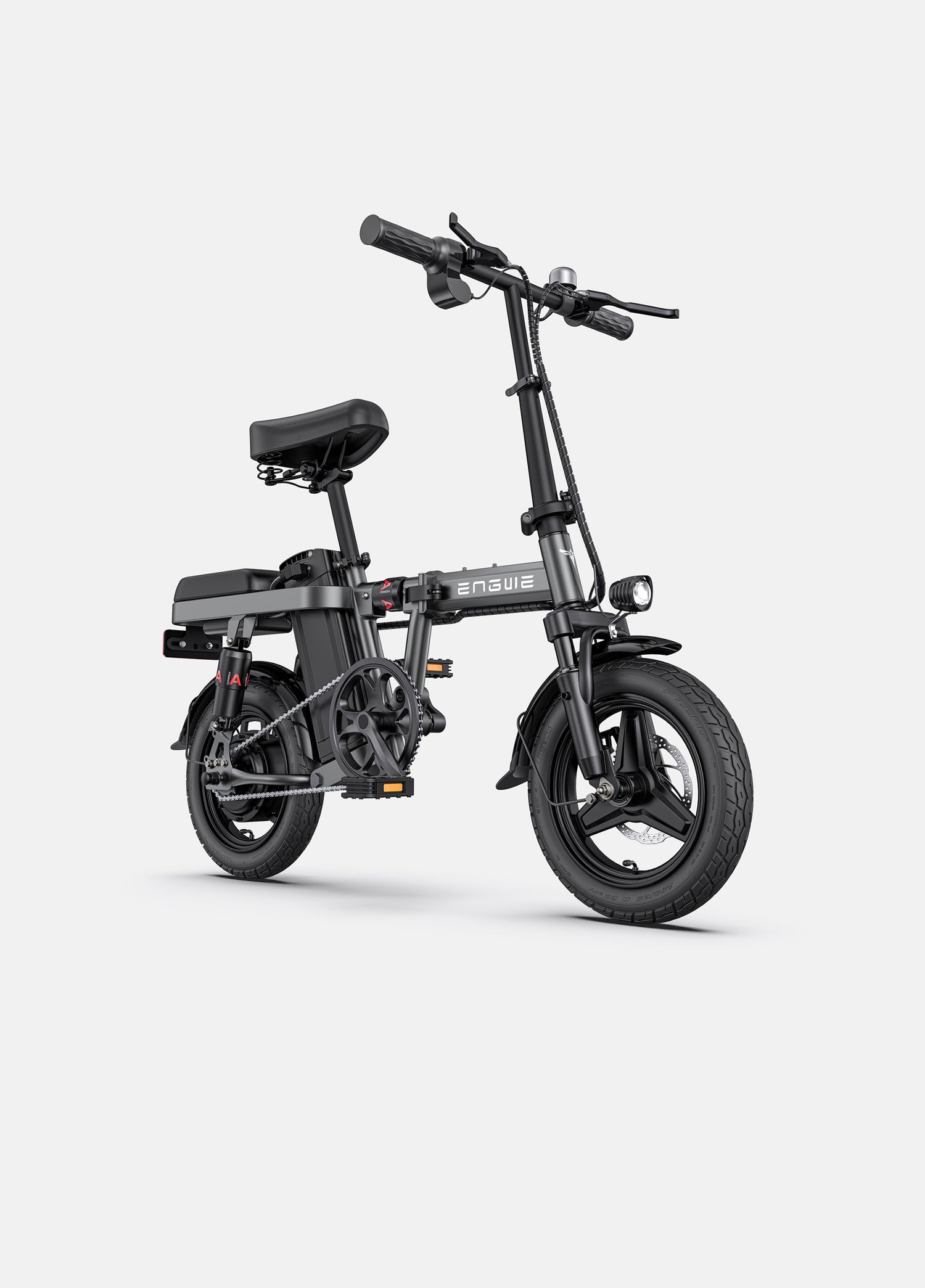 gray engwe t14 folding electric bike