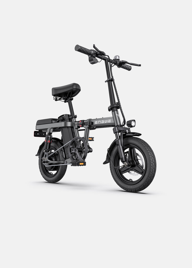gray engwe t14 mini electric bike
